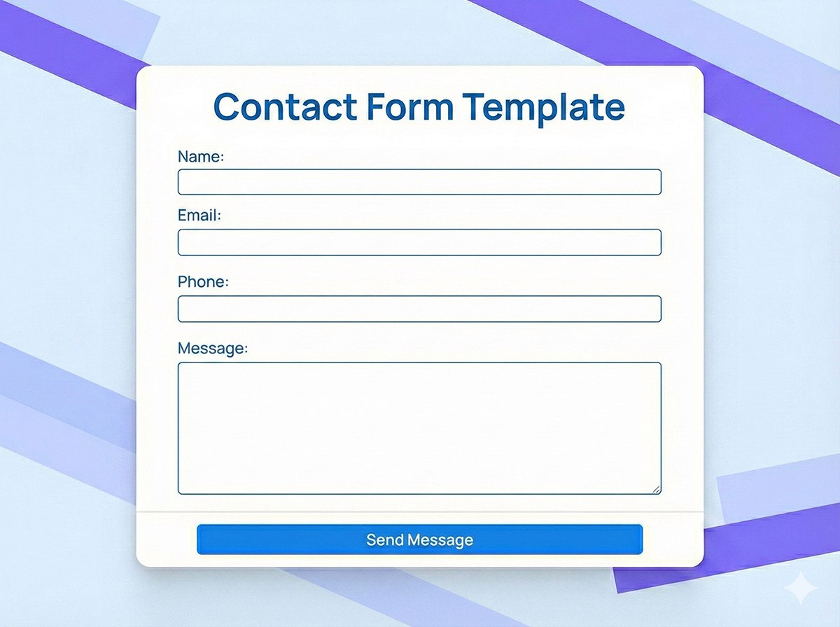 Contact Form Template