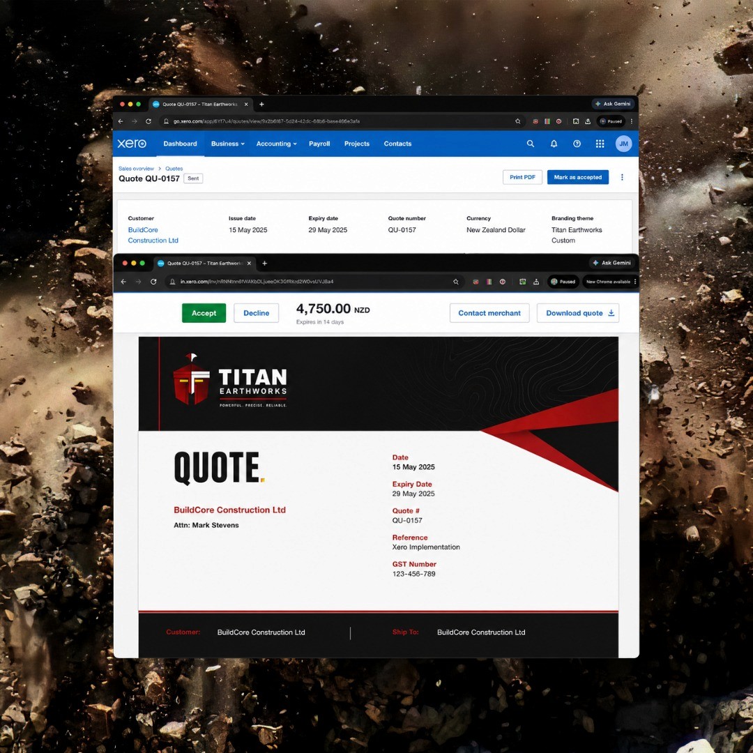 Titan Earthwork - Accounting System