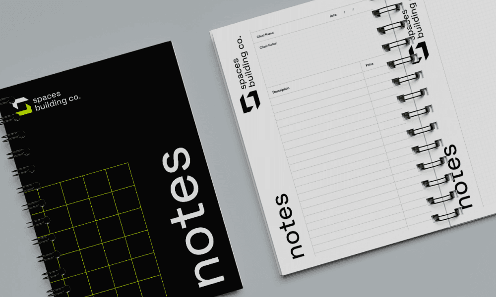 A images of a notebook and it cover.