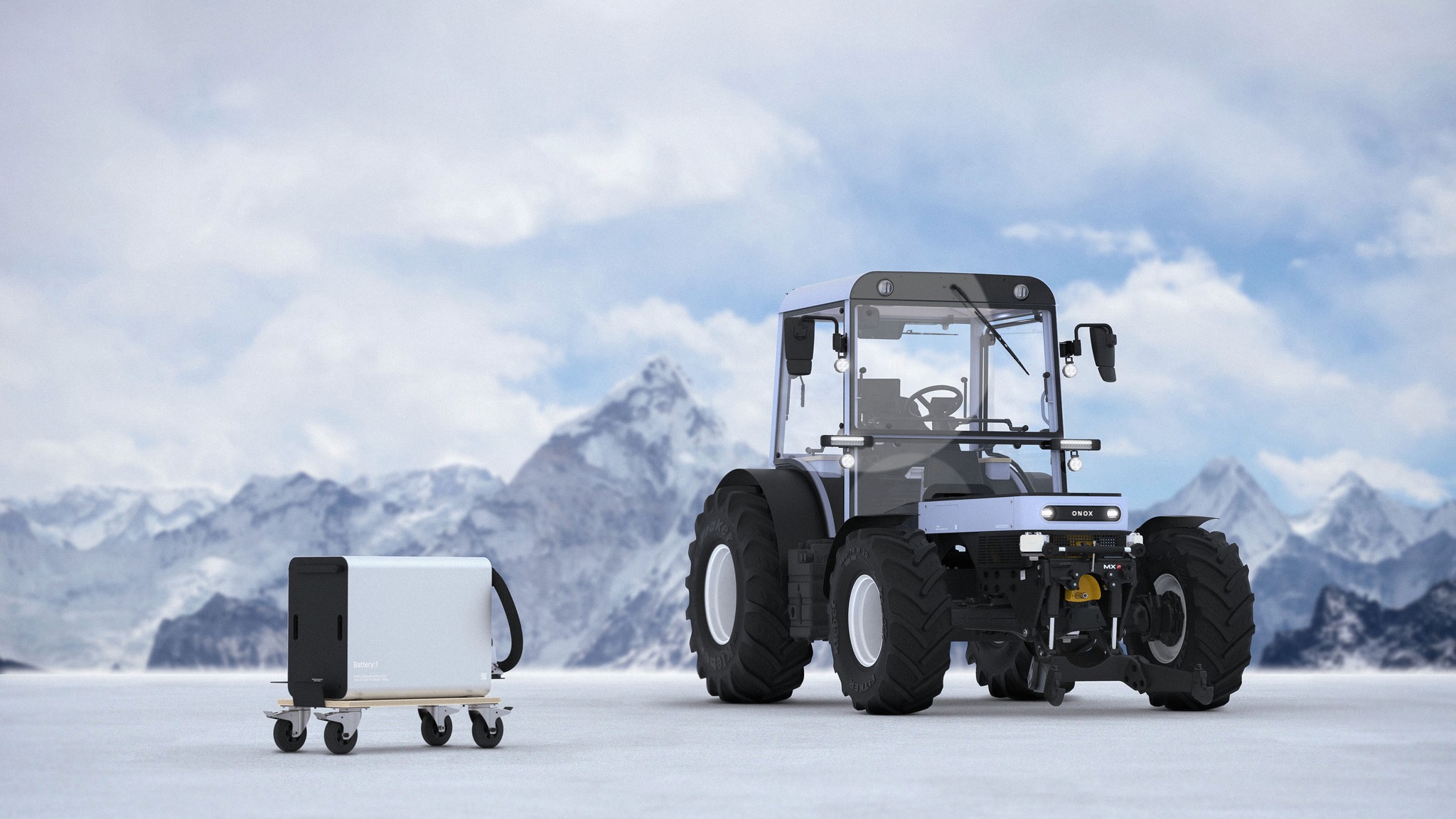 ONOX - Electric Tractor Alp Scene