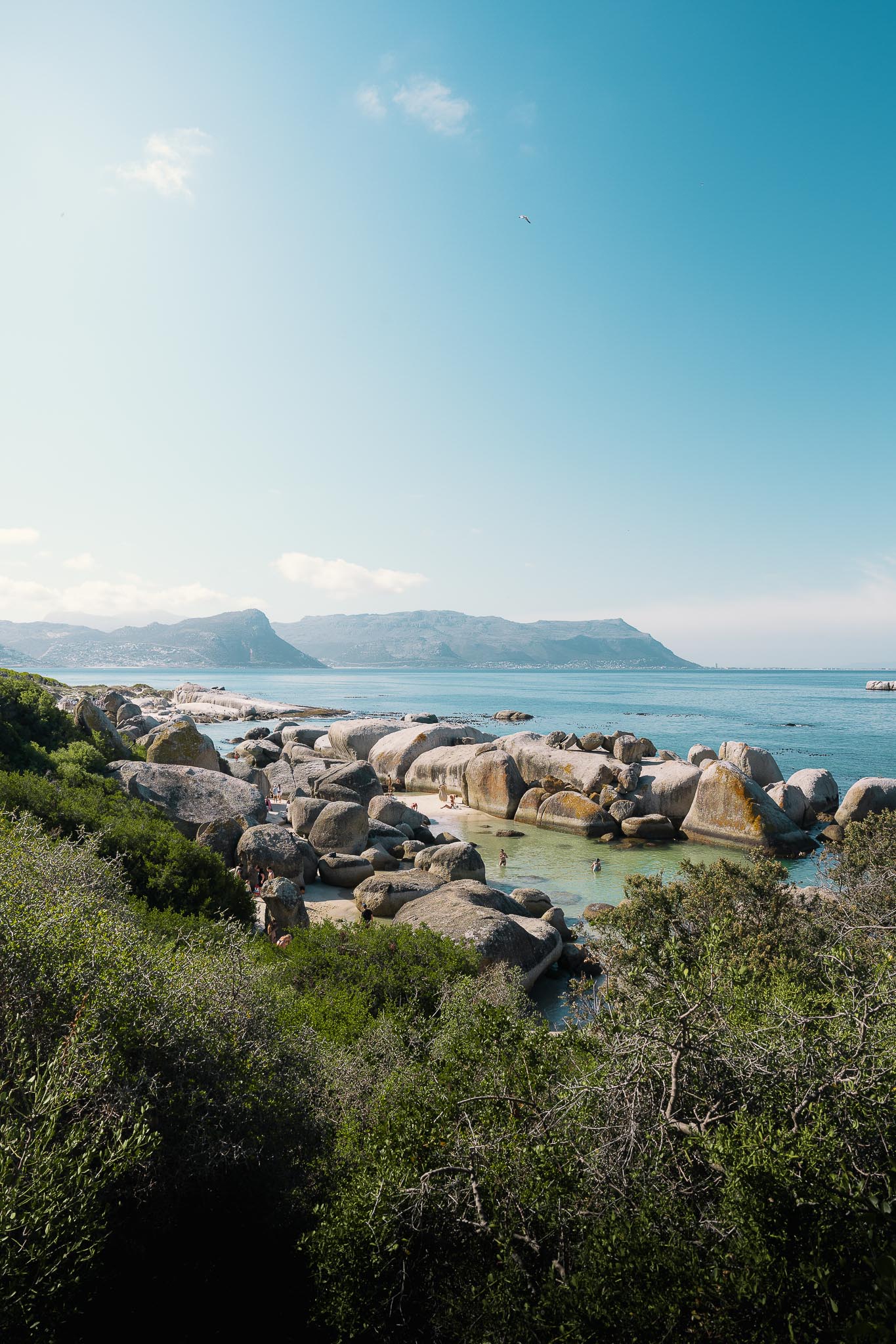 cape town beach rocks