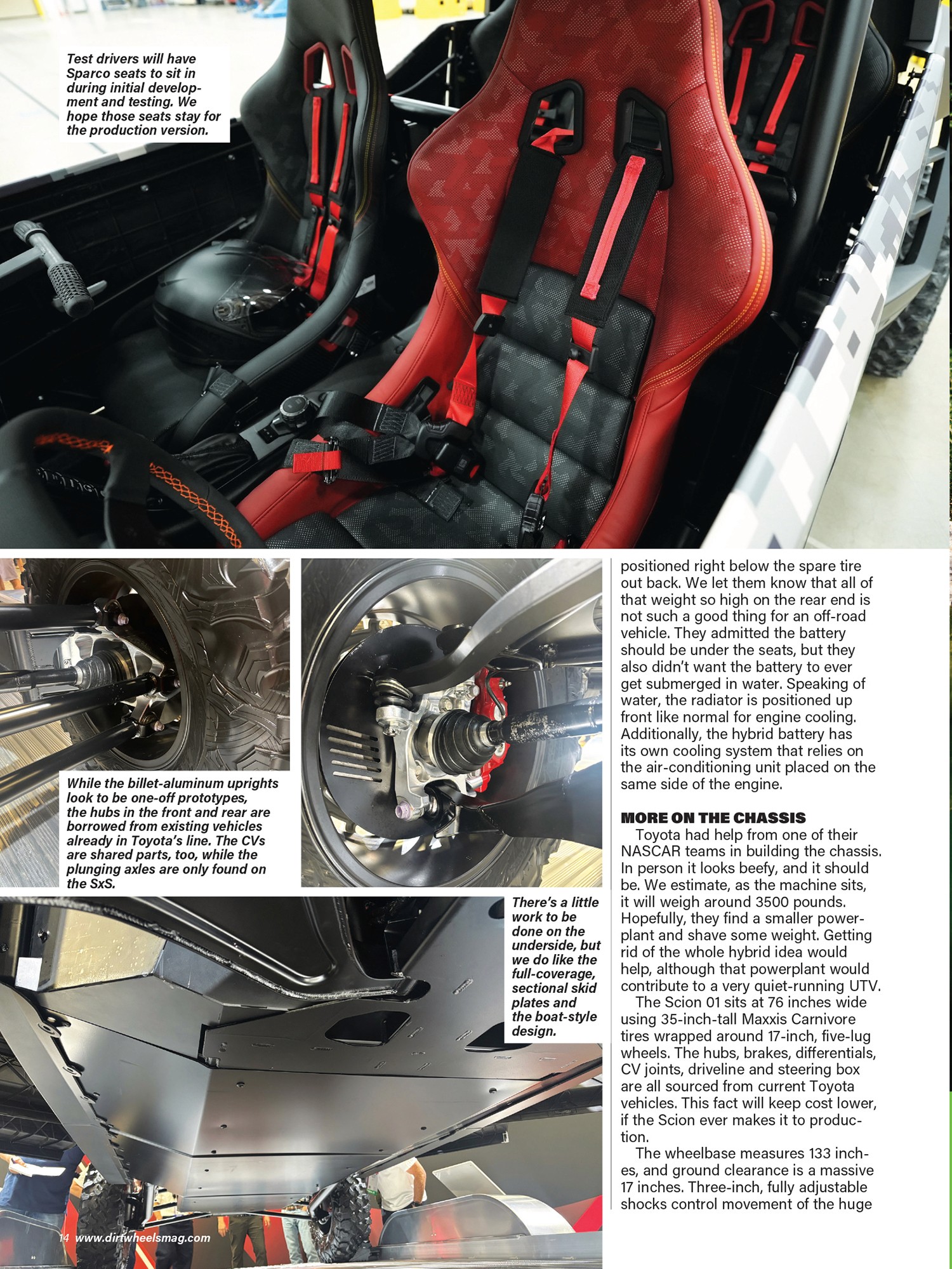 Pages from the February 2026 issue of Dirt Wheels magazine