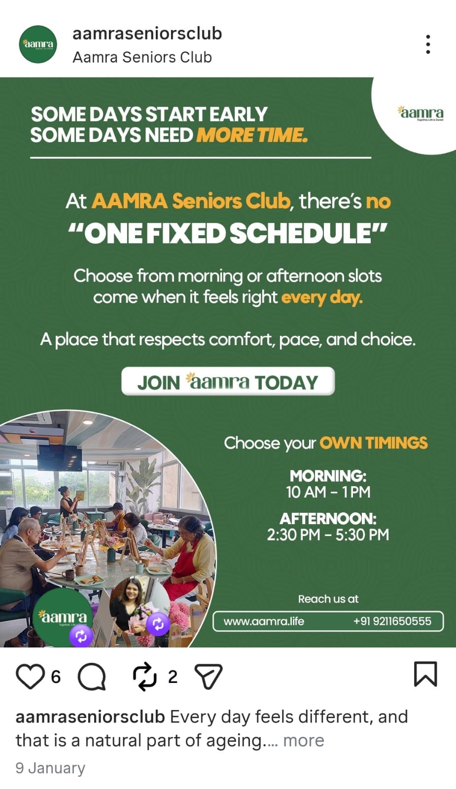 screen shot of instagram post of an event poster 2