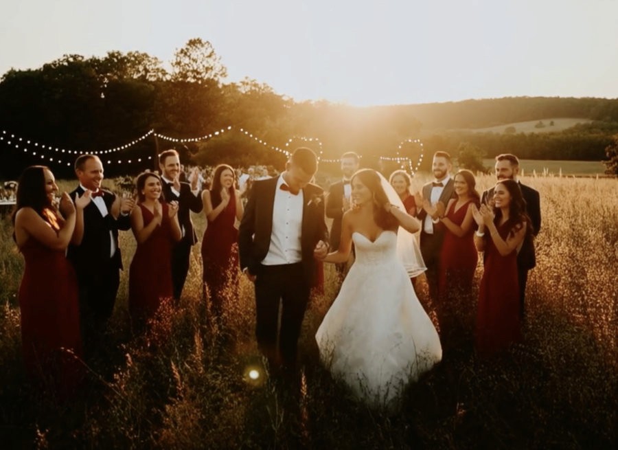 Unscripted joy captured during a wedding celebration