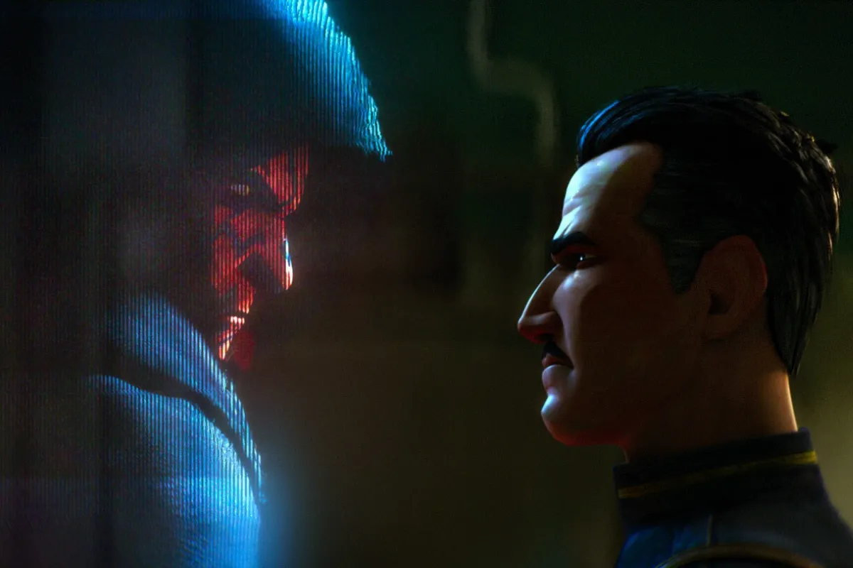 Maul and Brander Lawson, a law enforcement agent in the new series Maul - Shadow Lord