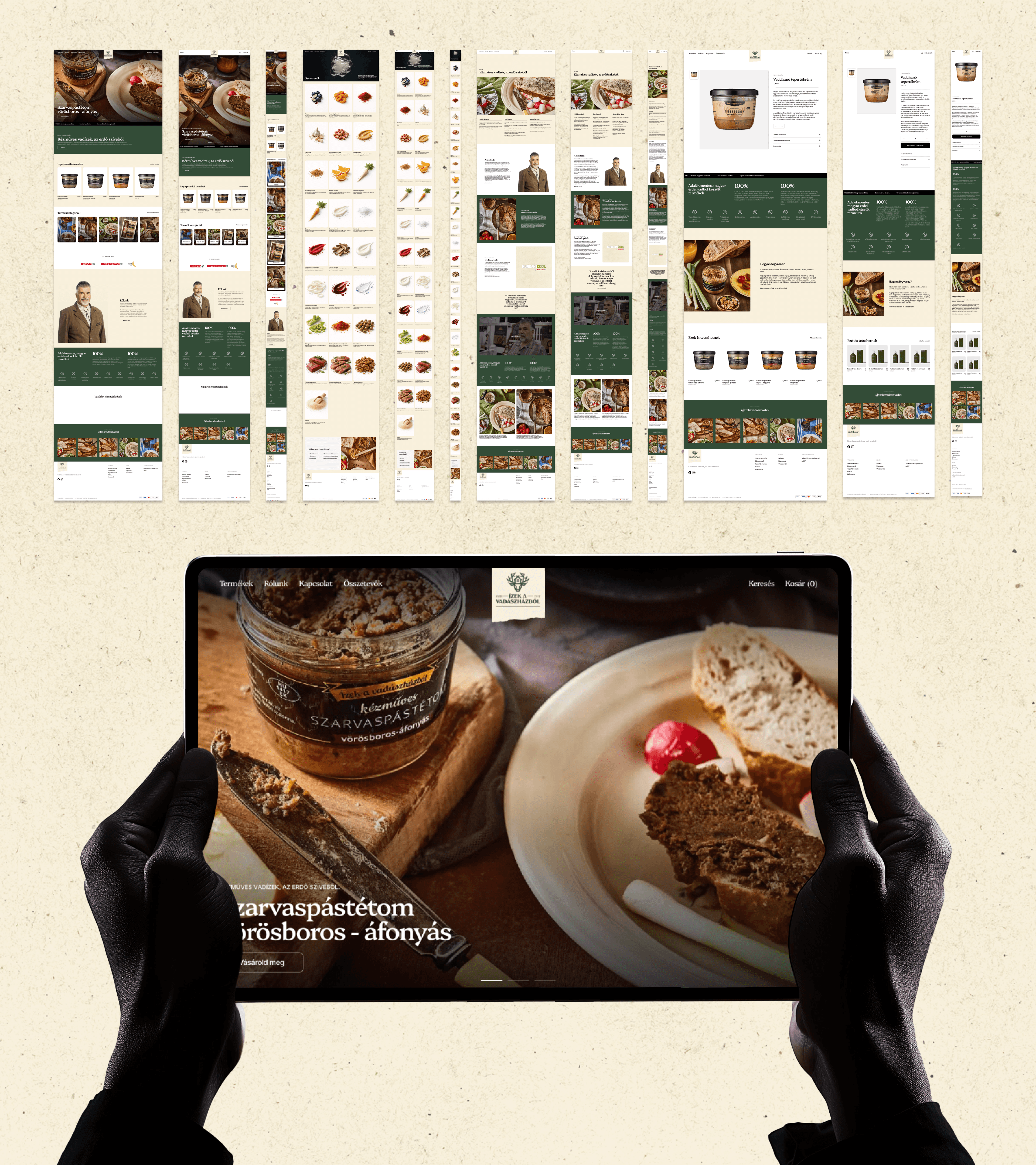 Weboldal készítés, webdesign látványok