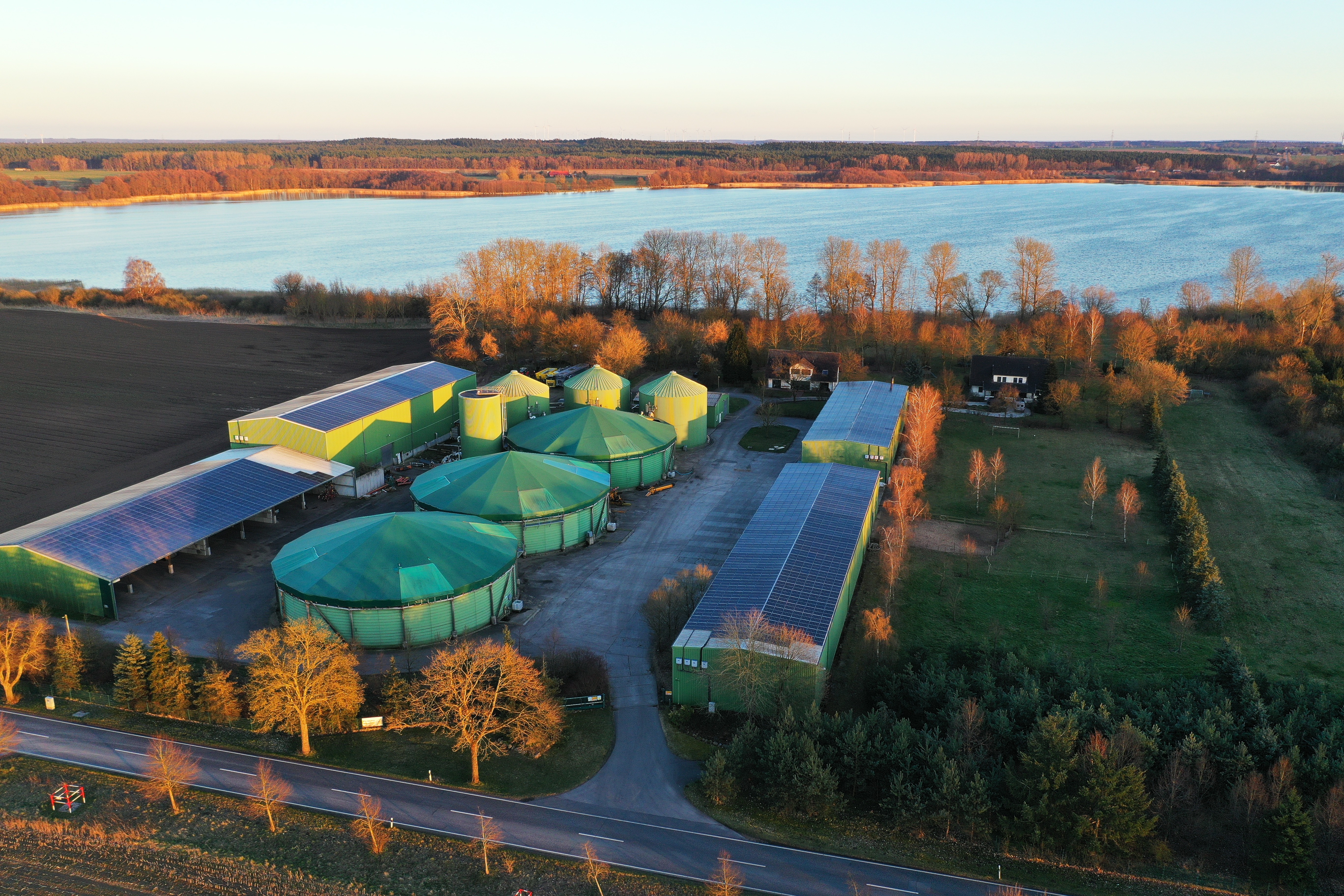 Biogasanlage Demen, ASE