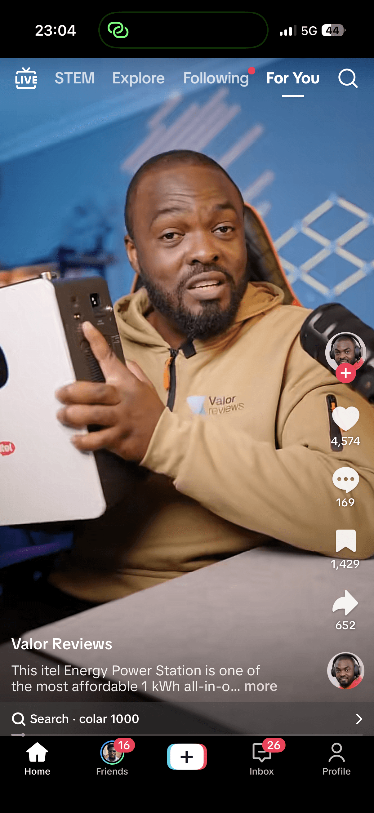 Tiktok video