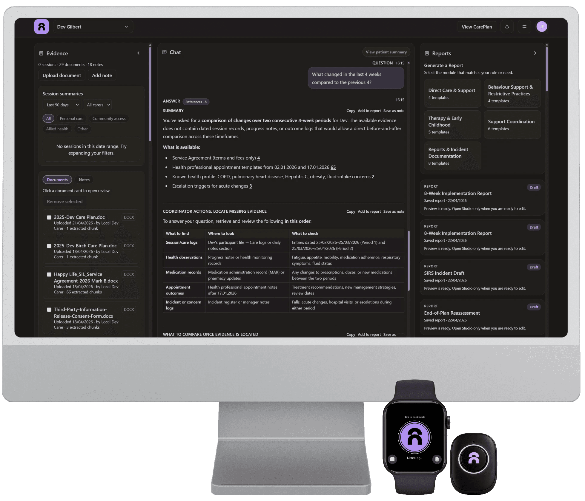 Careneighbour Provider Dashboard