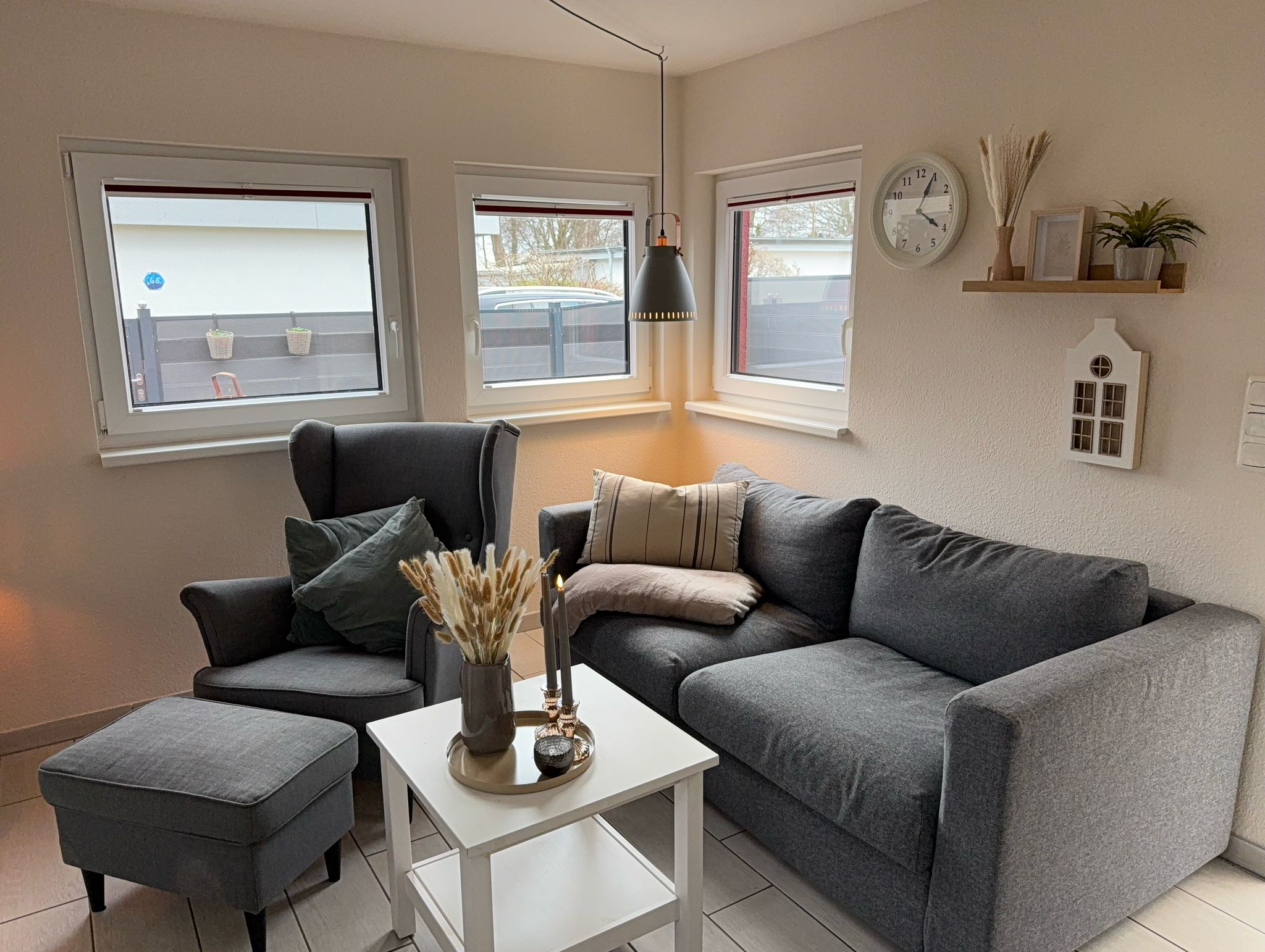 image of a house cabin living room