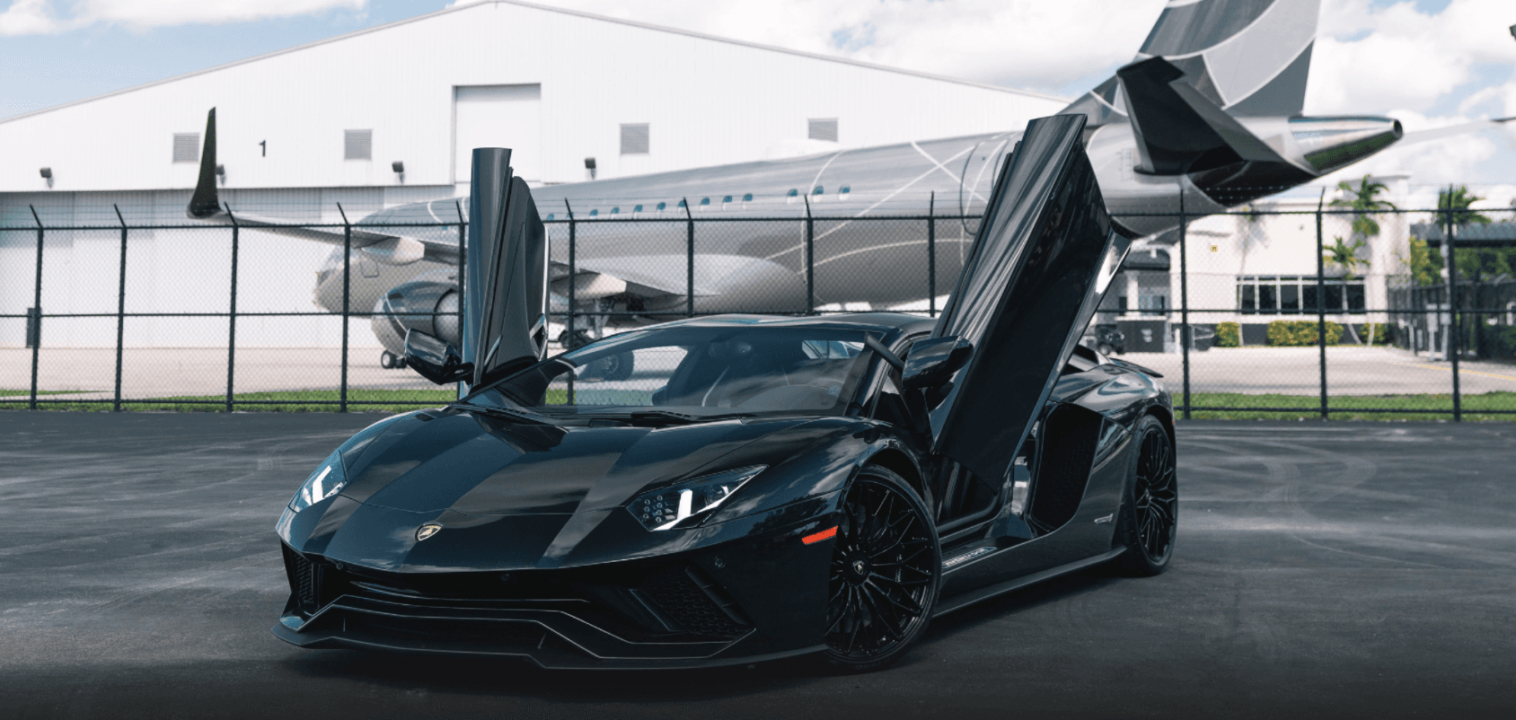 Lamborghini Aventador Black on Black