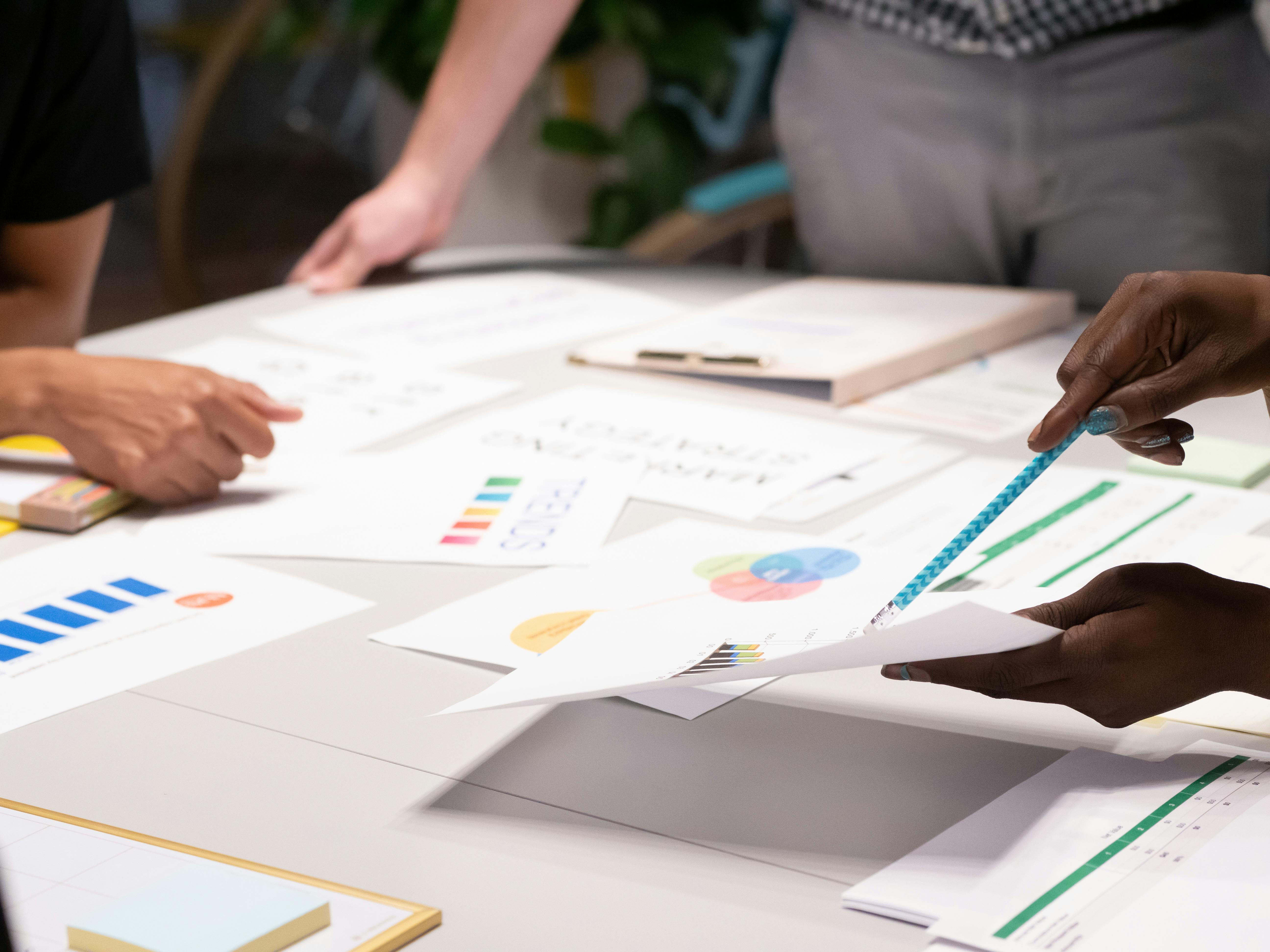 man standing near high-rise building