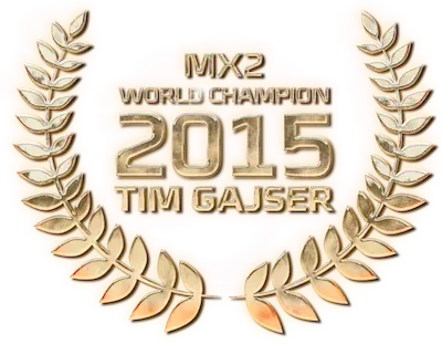 MX2 2015 - Tim Gajser campine del mondo con NILS