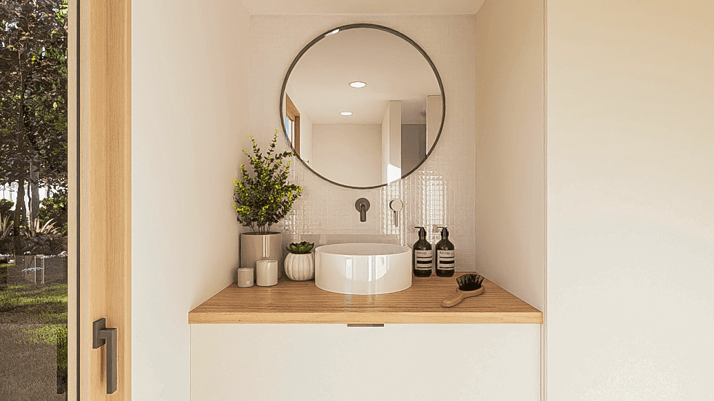 Luna Tiny House Bathroom
