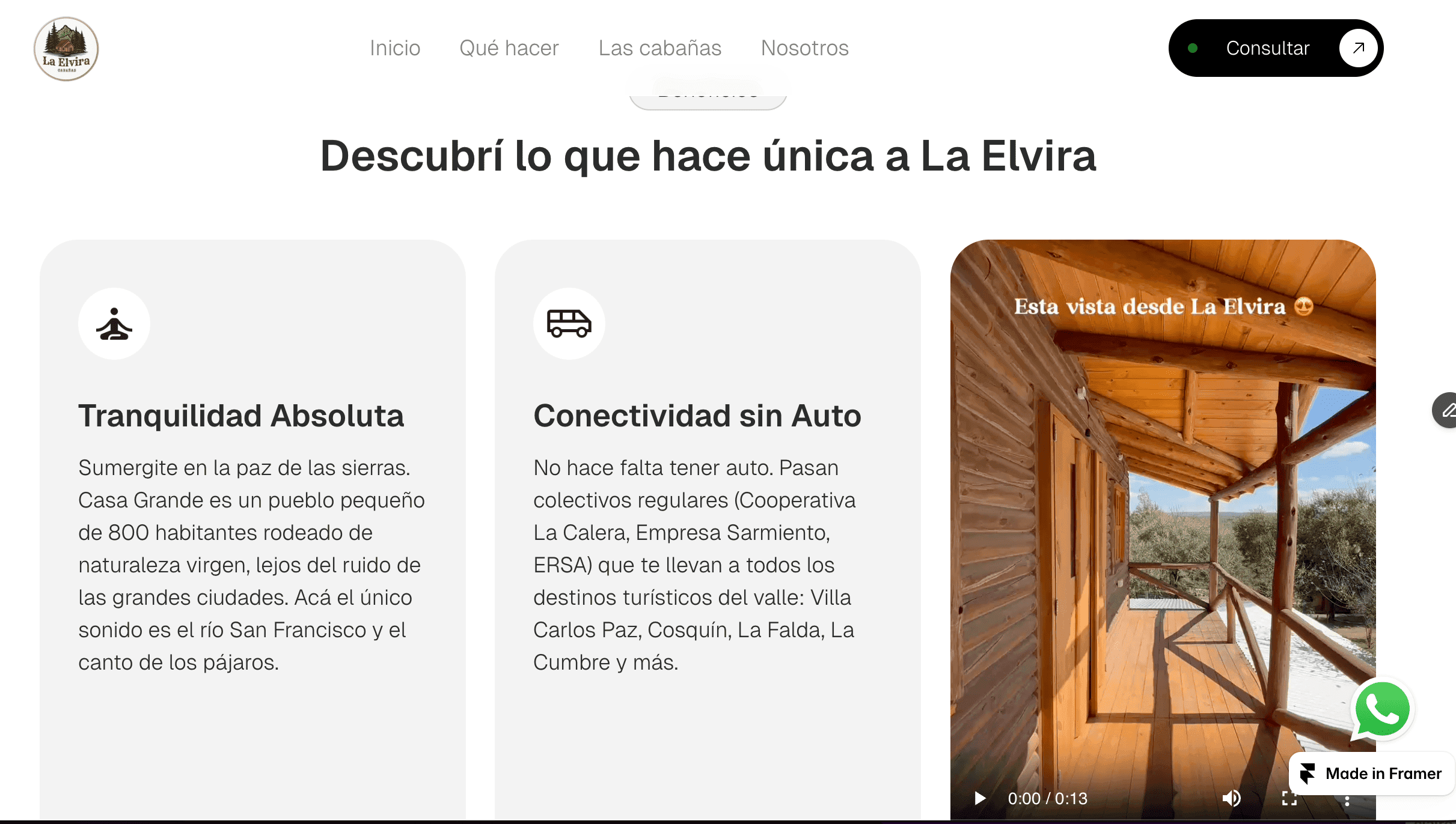 Lo que la hace unica