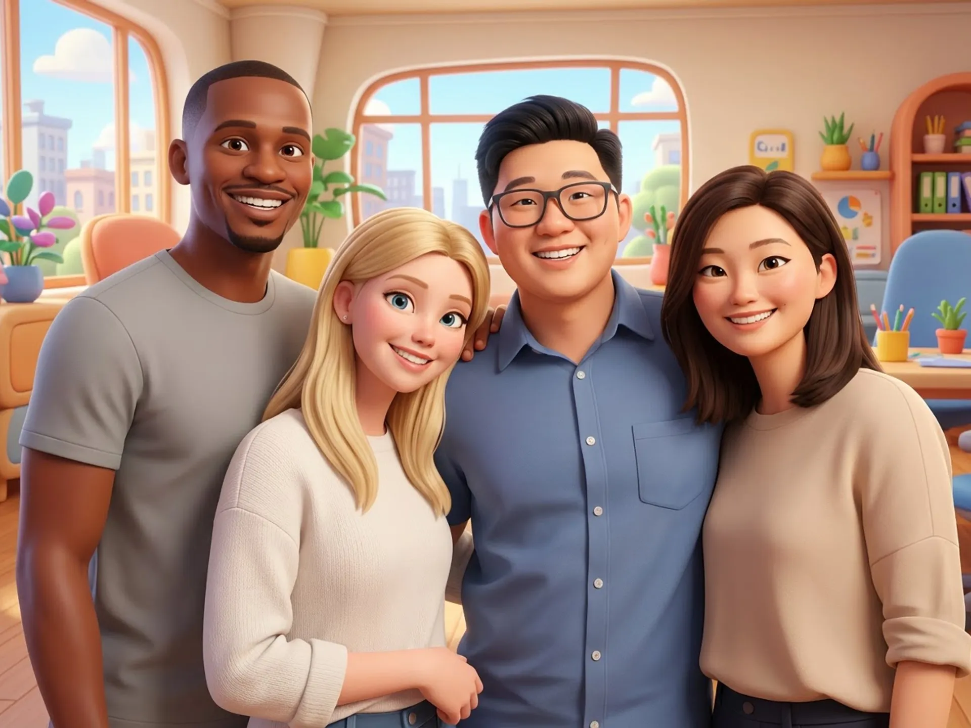 Transformation IA thème anime - PhotoBooth AI