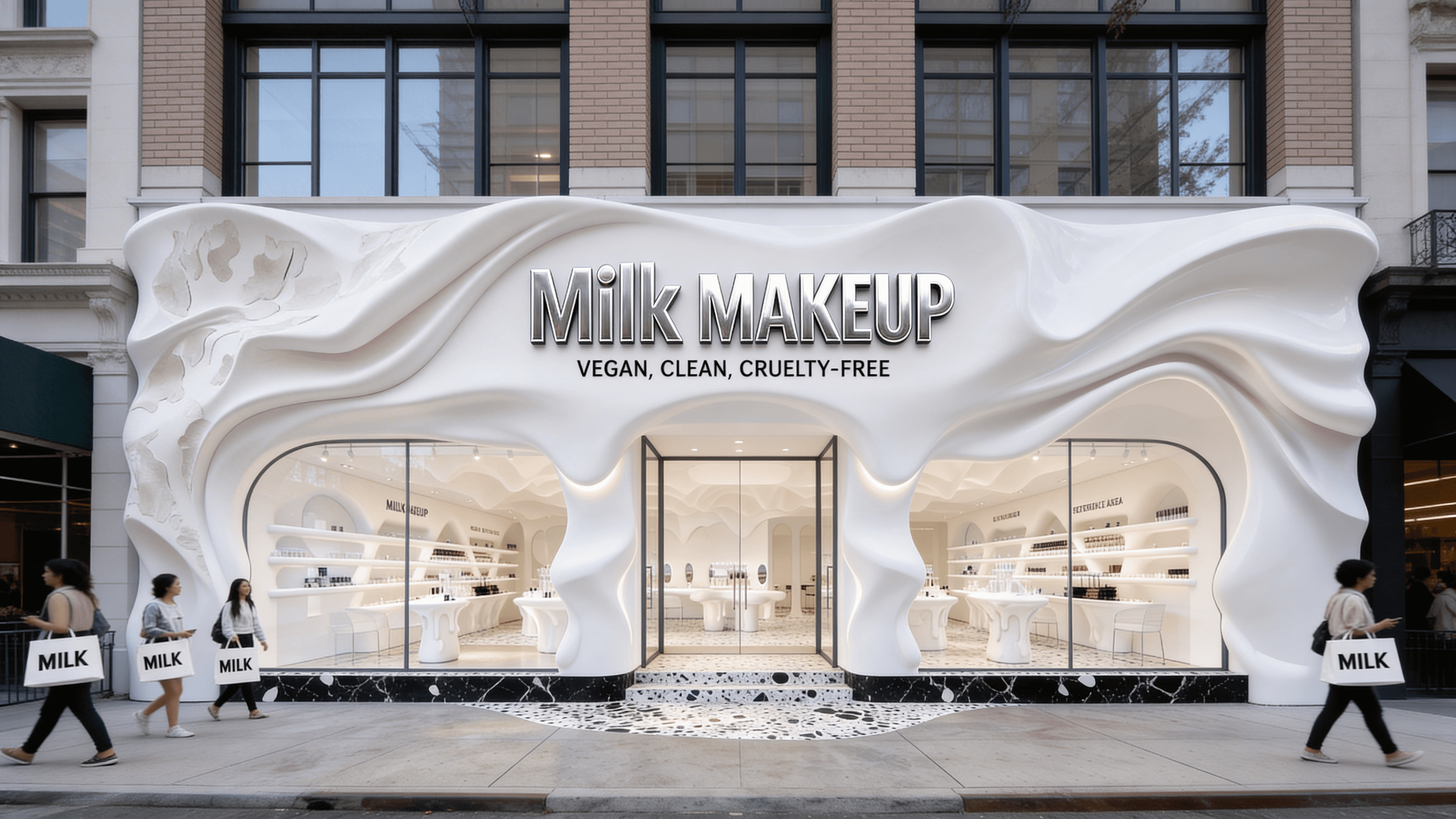 Poured White, independent retail concept, 2026