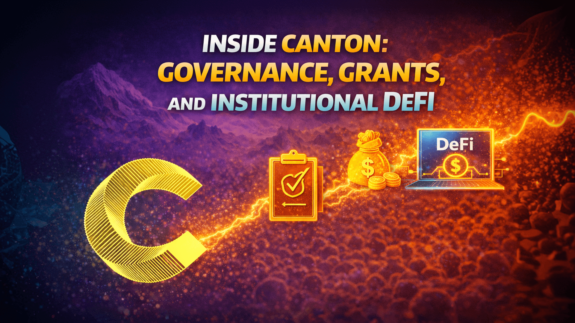 Inside Canton: Governance, Grants, and Institutional DeFi