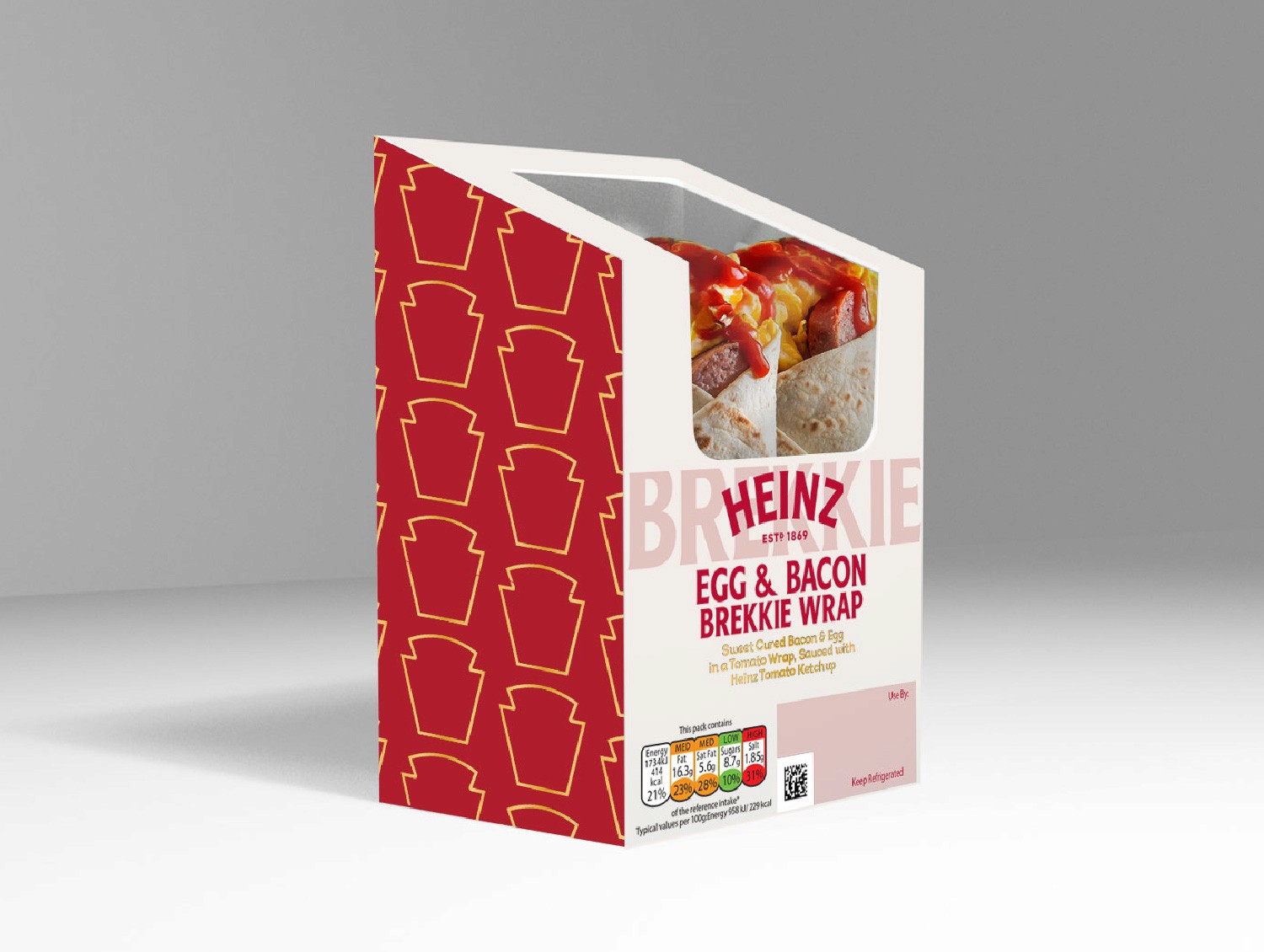 Heinz Brekkie Cold Eats packaging design by DesignGuru