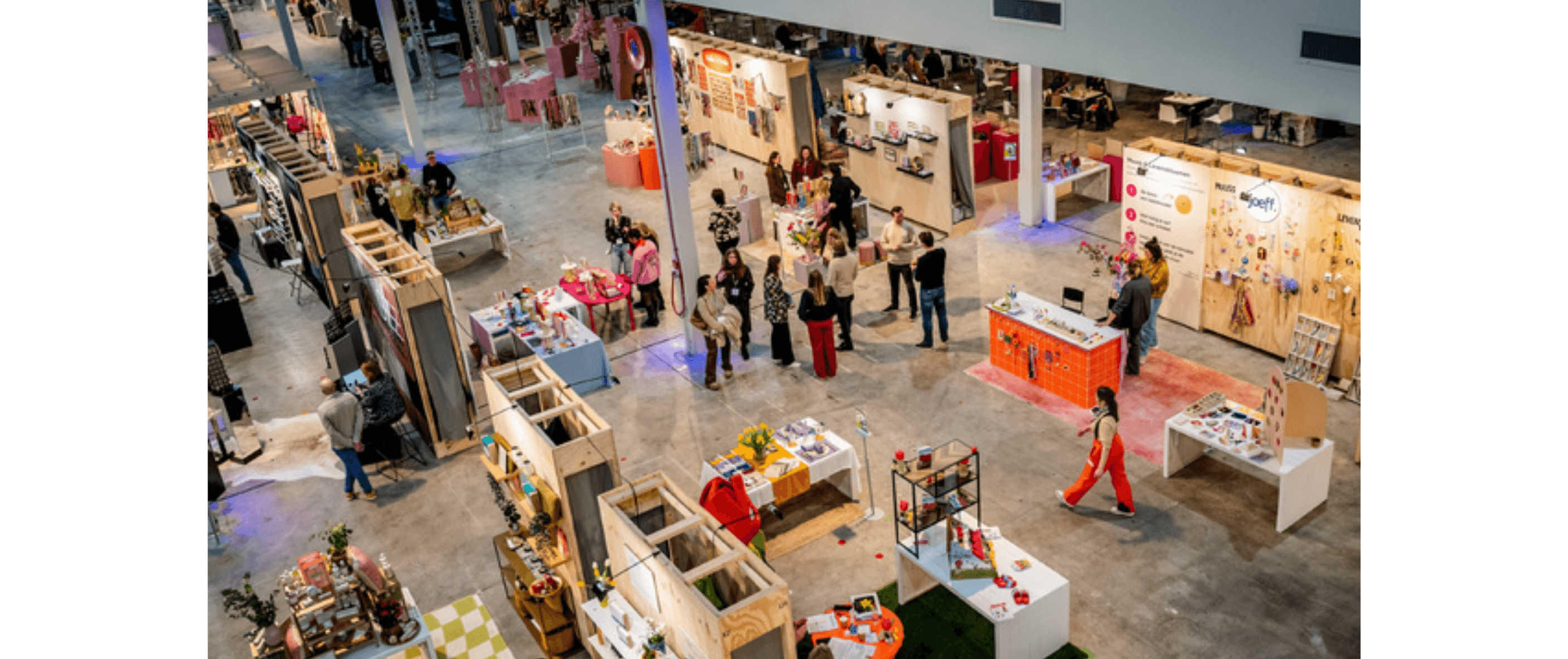 Trendz.showUP tradeshow booths