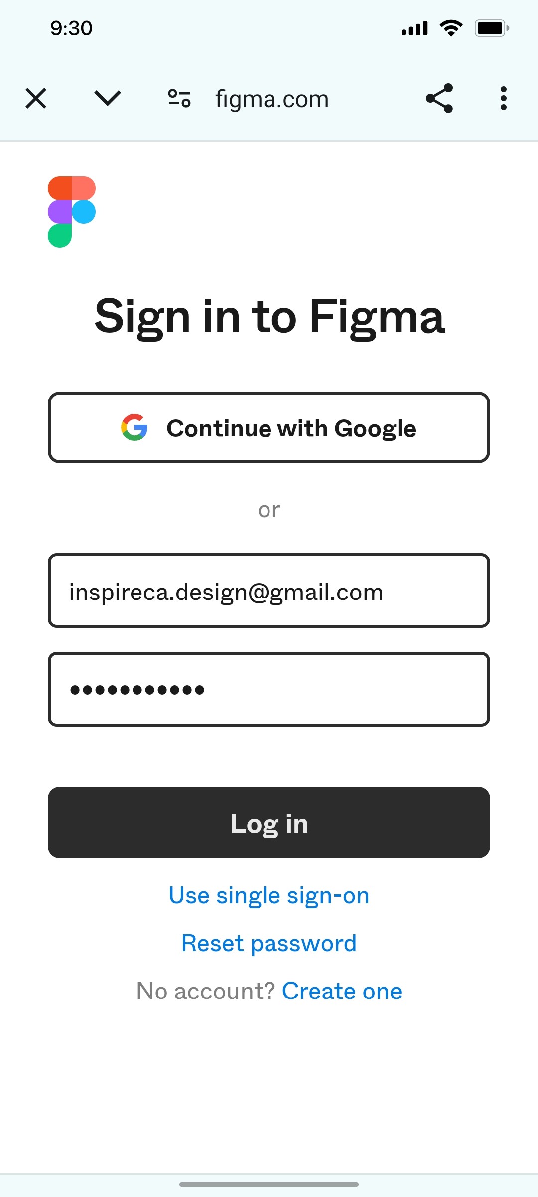 Figma Login or Signup 3
