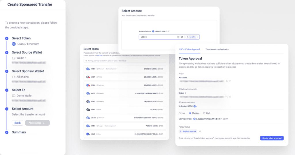 Sponsored Transfer Workflow