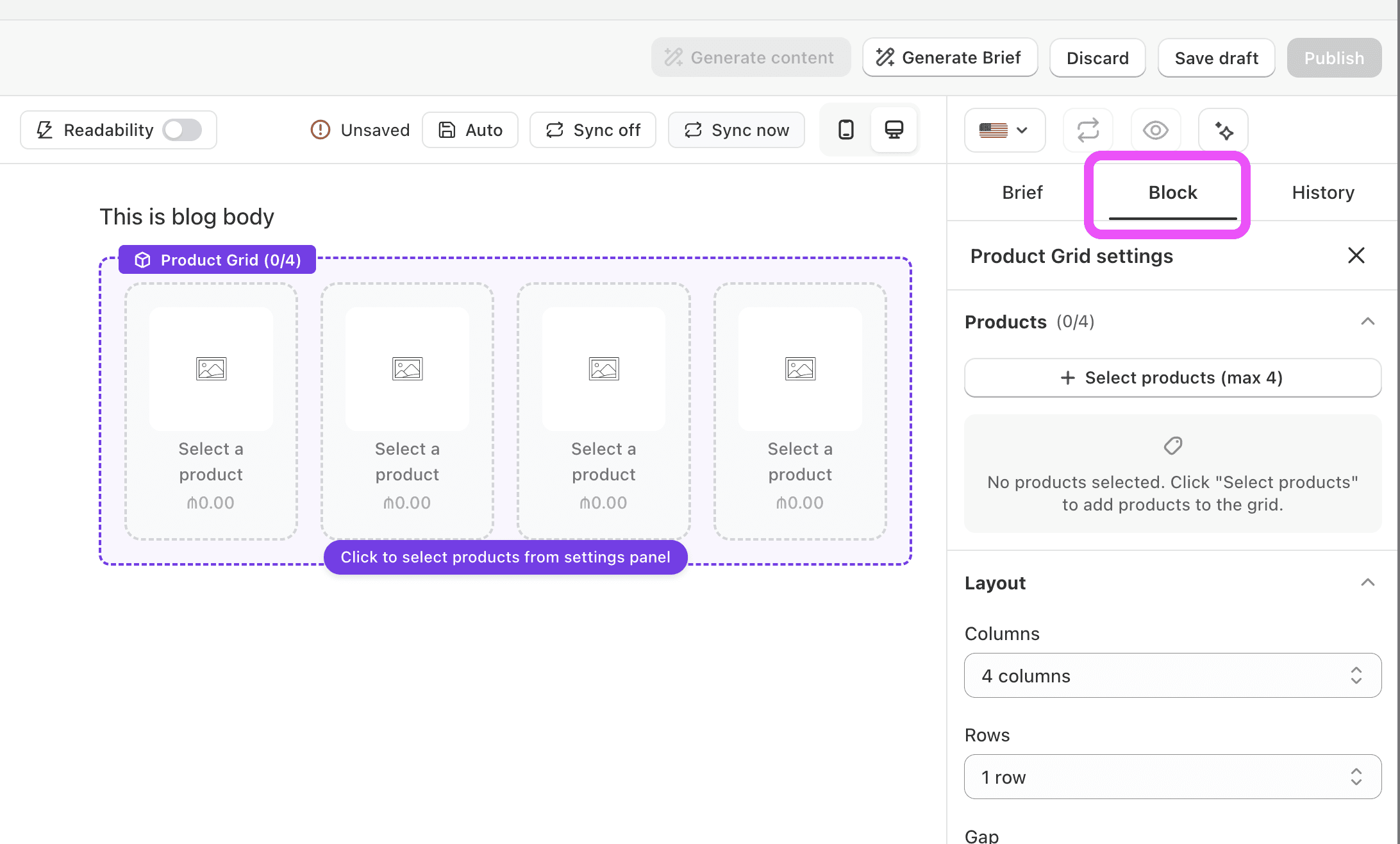 how to customize shopify blogs with no code app