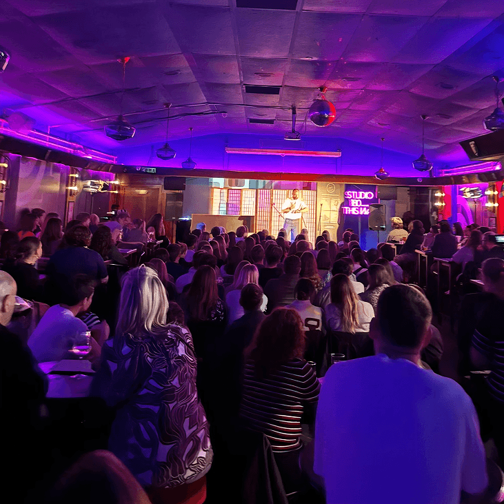 Rooftop party with friends