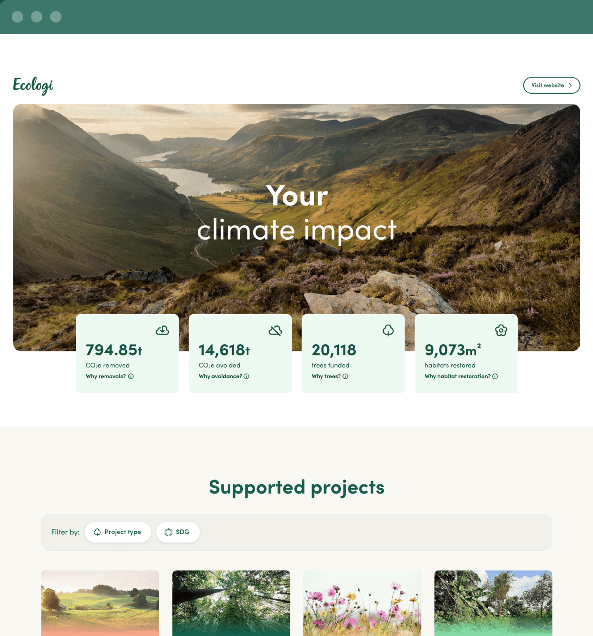 Custom reporting & dashboards