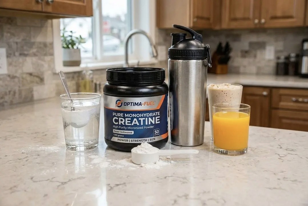 how to drink creatine