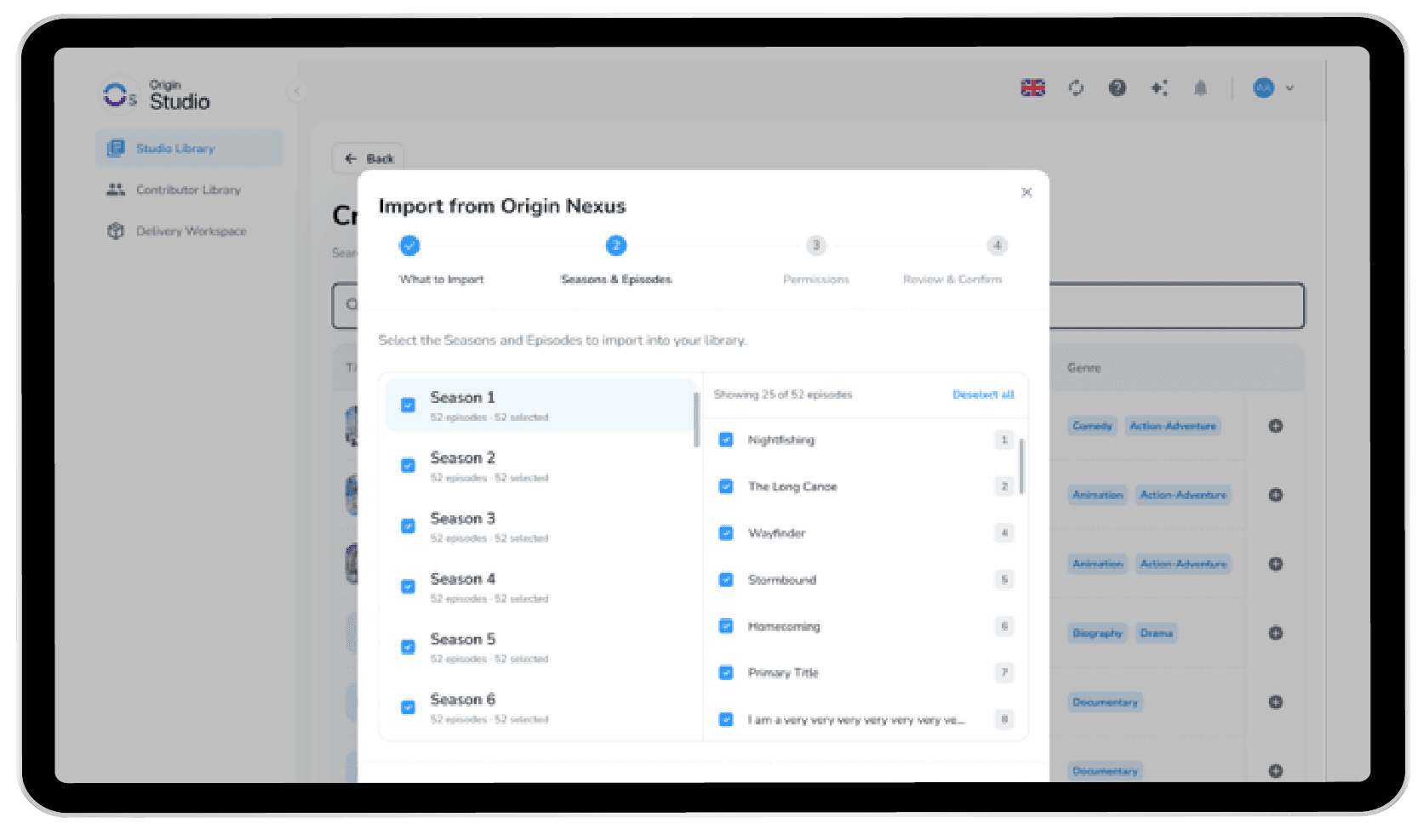 Origin Studio migration tool
