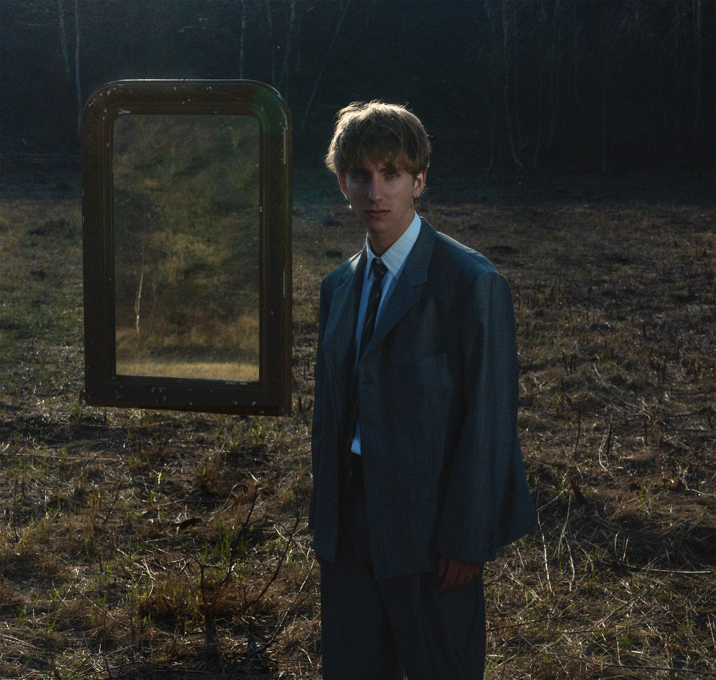 Person at the top of a stairway