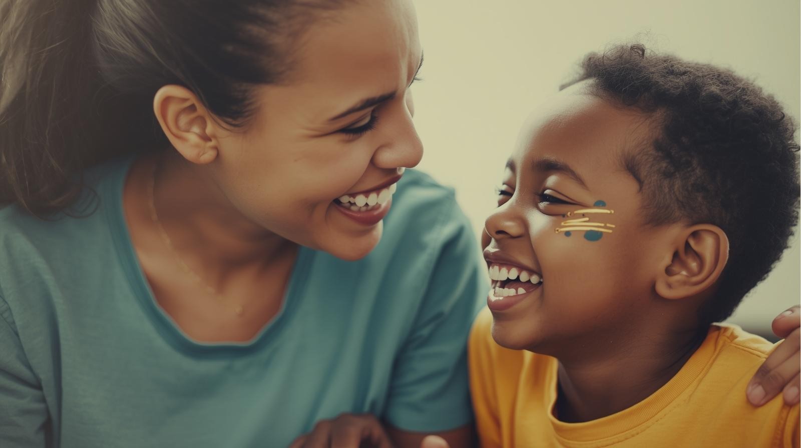 A mentor and youth connecting, representing the ultimate goal of nonprofit recruitment.