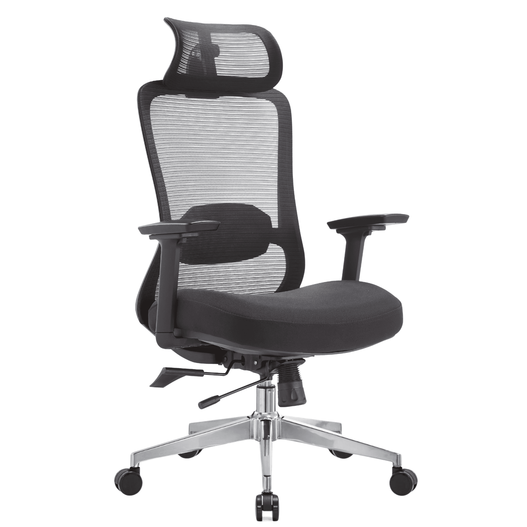 Silla Gerencial Deslizante — Respaldo Alto — vista 2