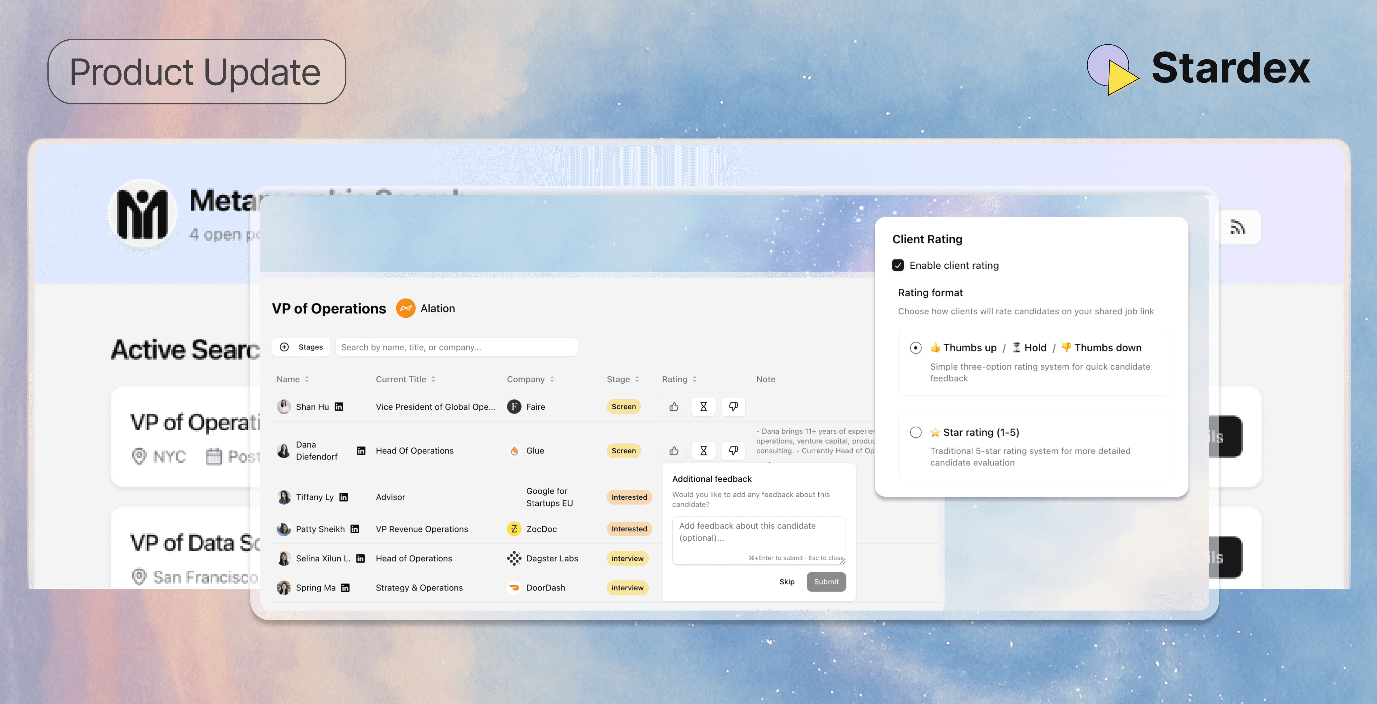 Blog post cover image on blog post about the challenges of building vector search and how AI recruitment tool like Stardex AI helps