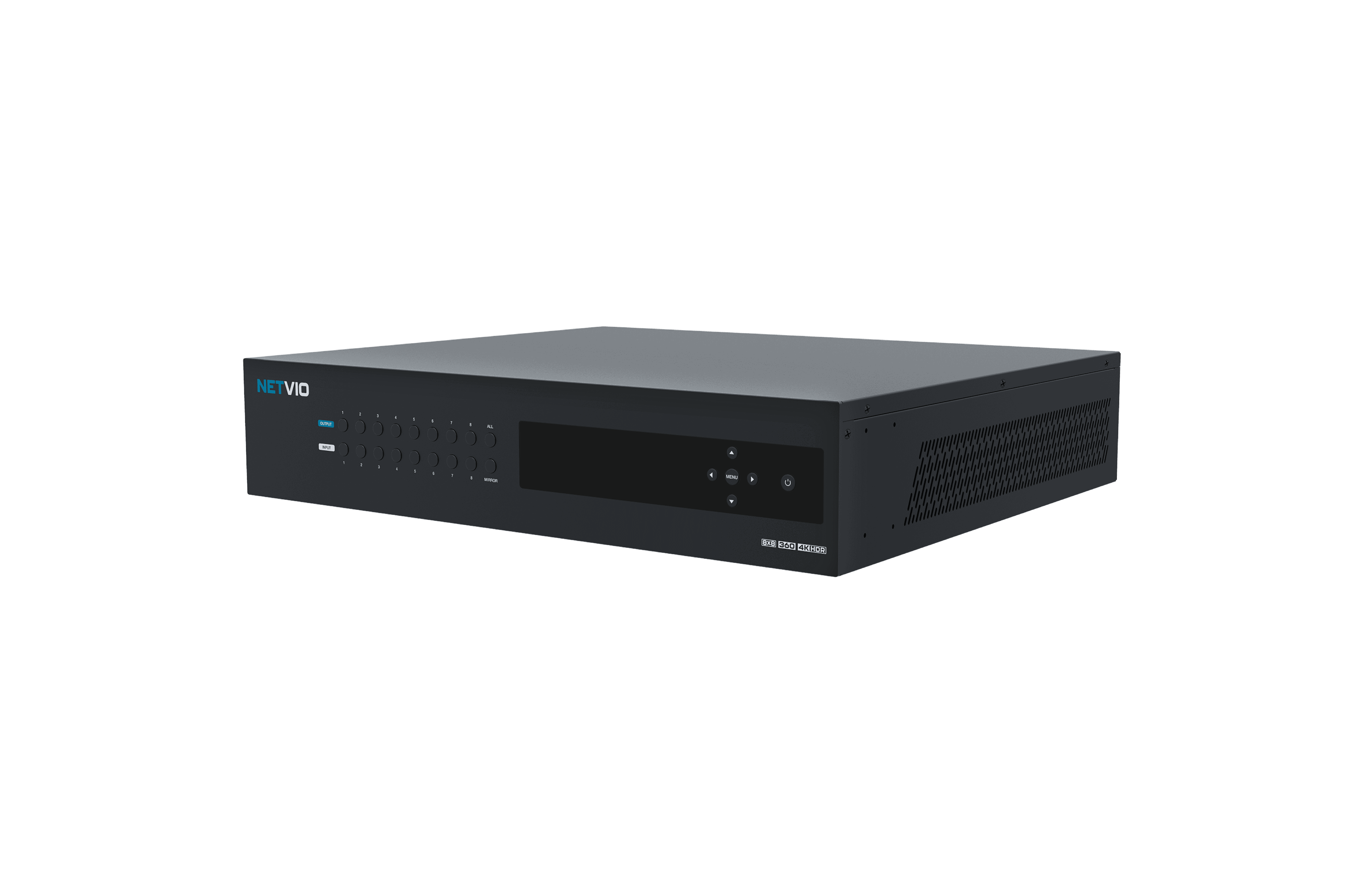 NETVIO 8x8 360 4K HDR video matrix switcher