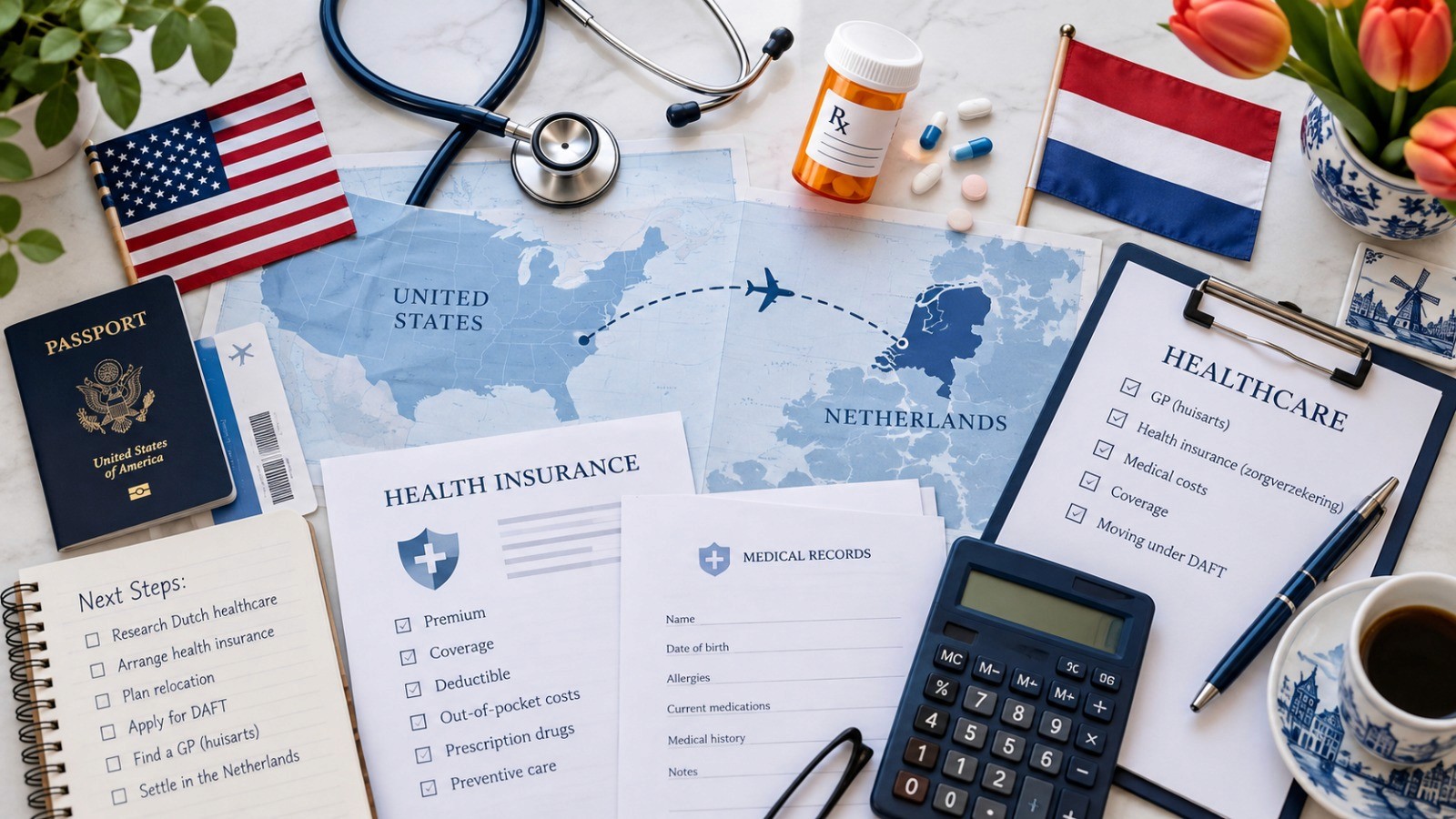 Dutch Healthcare for Americans on DAFT (2026 Guide)