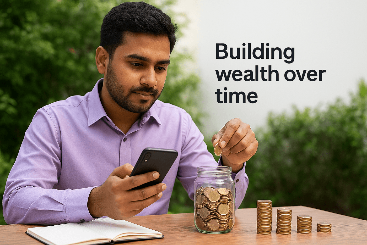 Building wealth over time