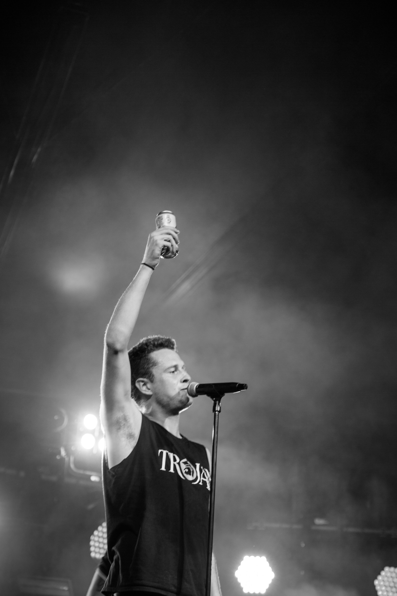 EVENTS · A live performance in black and white.