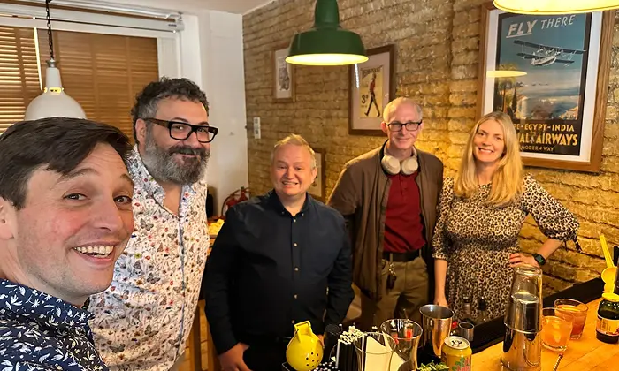 People at a Lean Tree event