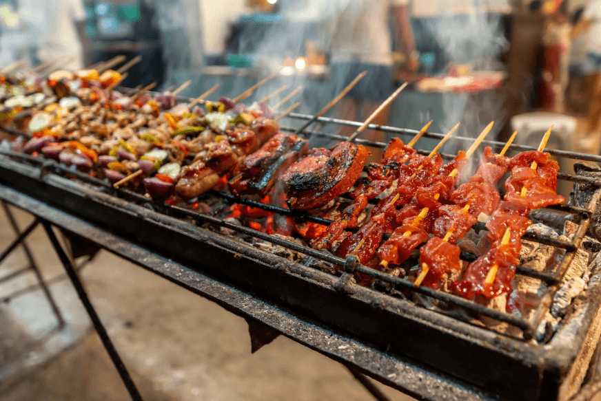 Filipino barbecue skewers