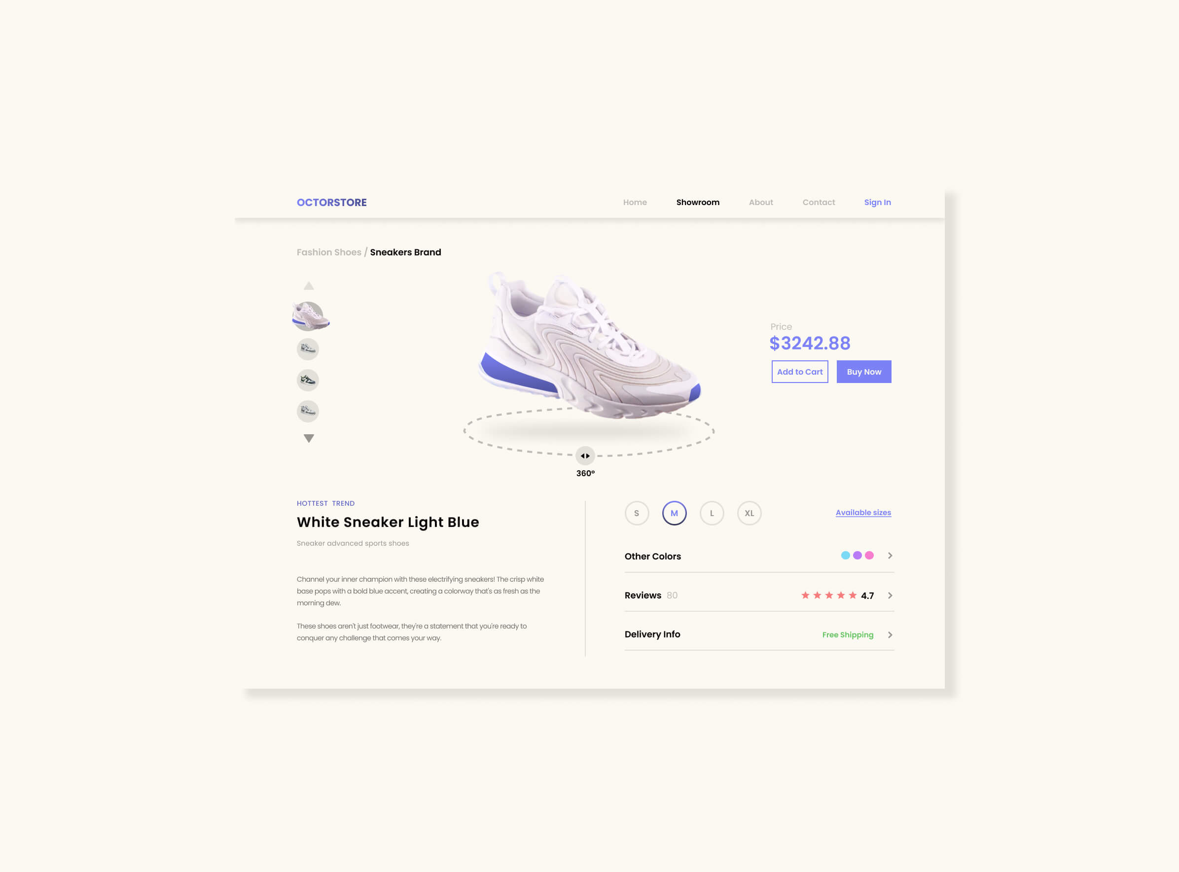 E-Commerce Product Page