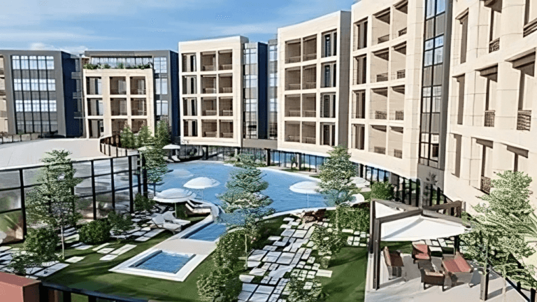 An image of the proposed CityWalk lazy river