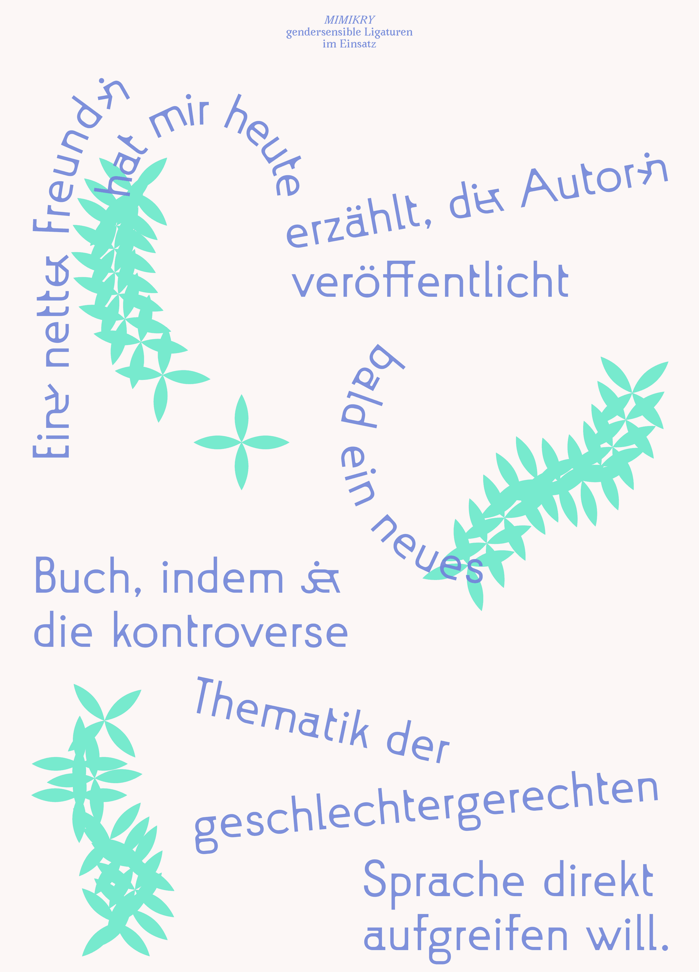 Tote Bag with "Berg und Tal" written on it"