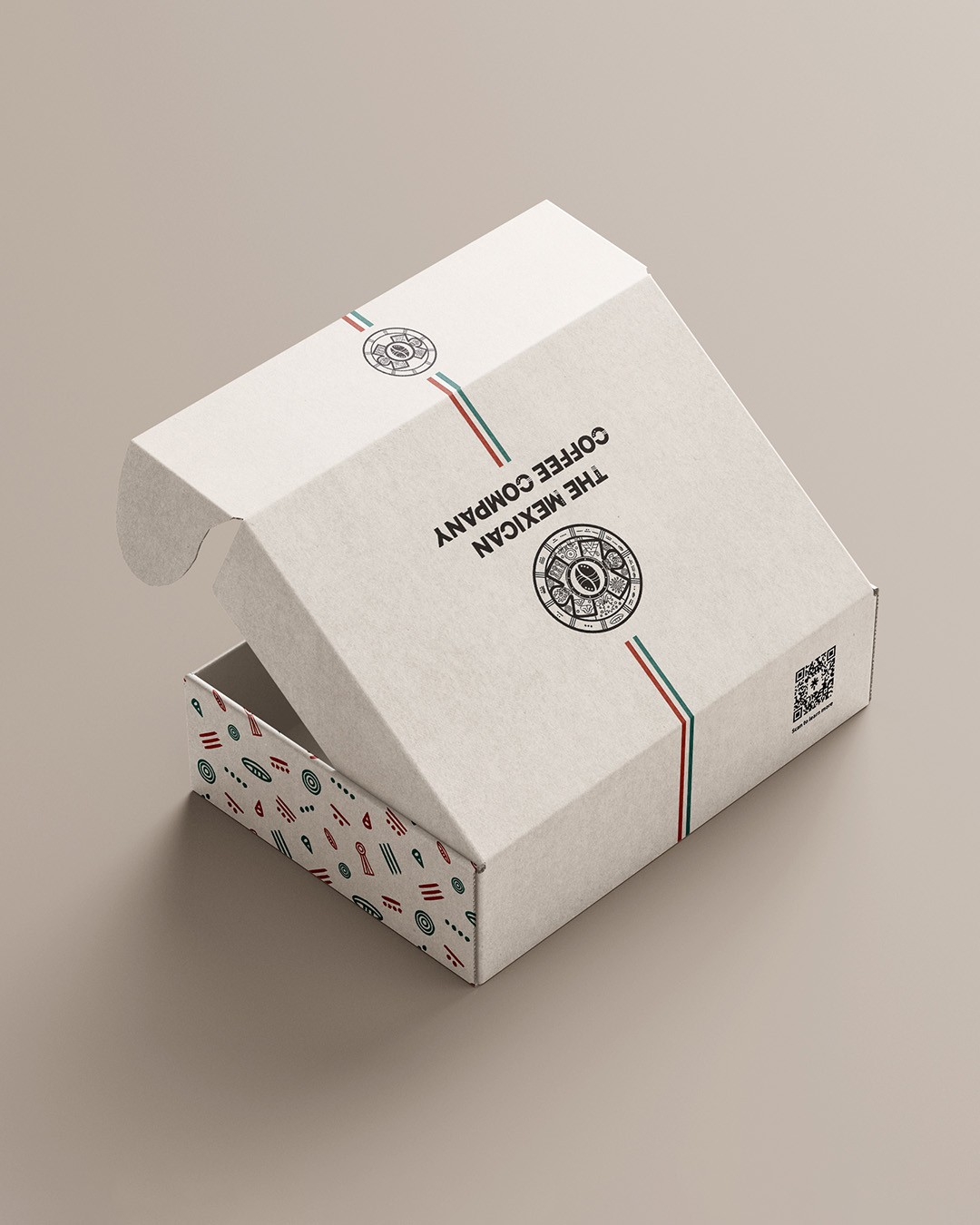The Mexican Coffee Bandera Packaging