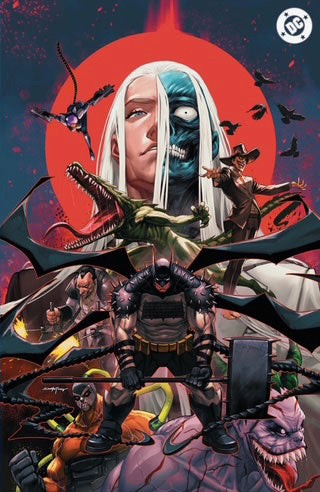 Front cover of Absolute Batman #21 SANTA FUNG Exclusive Virgin Variant comic book featuring exclusive Batman artwork by SANTA FUNG.