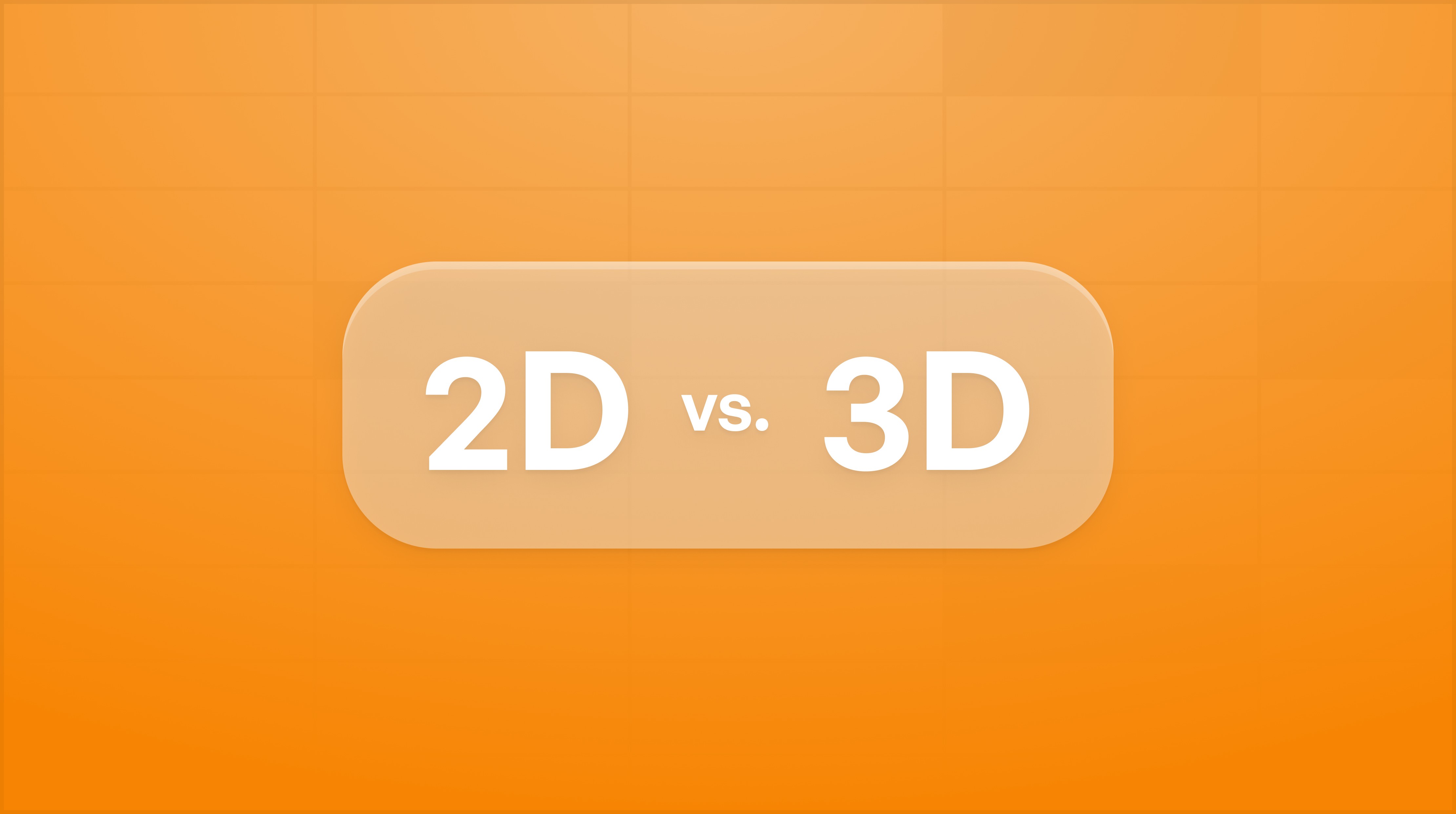 2D vs 3D