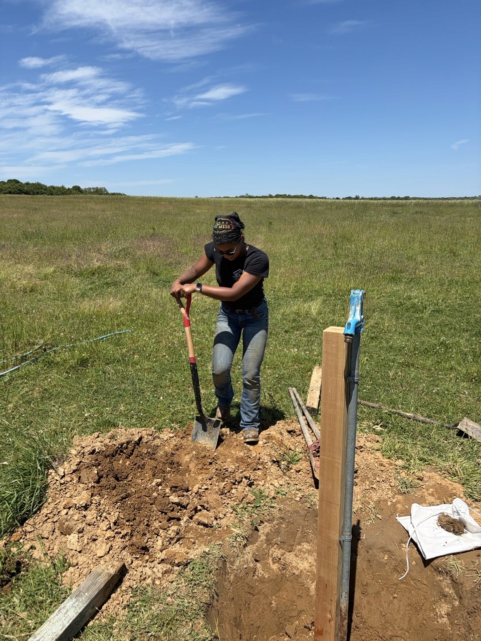 Field Hydrant Replacement, step 2