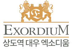 상도역 대우 엑소디움 로고