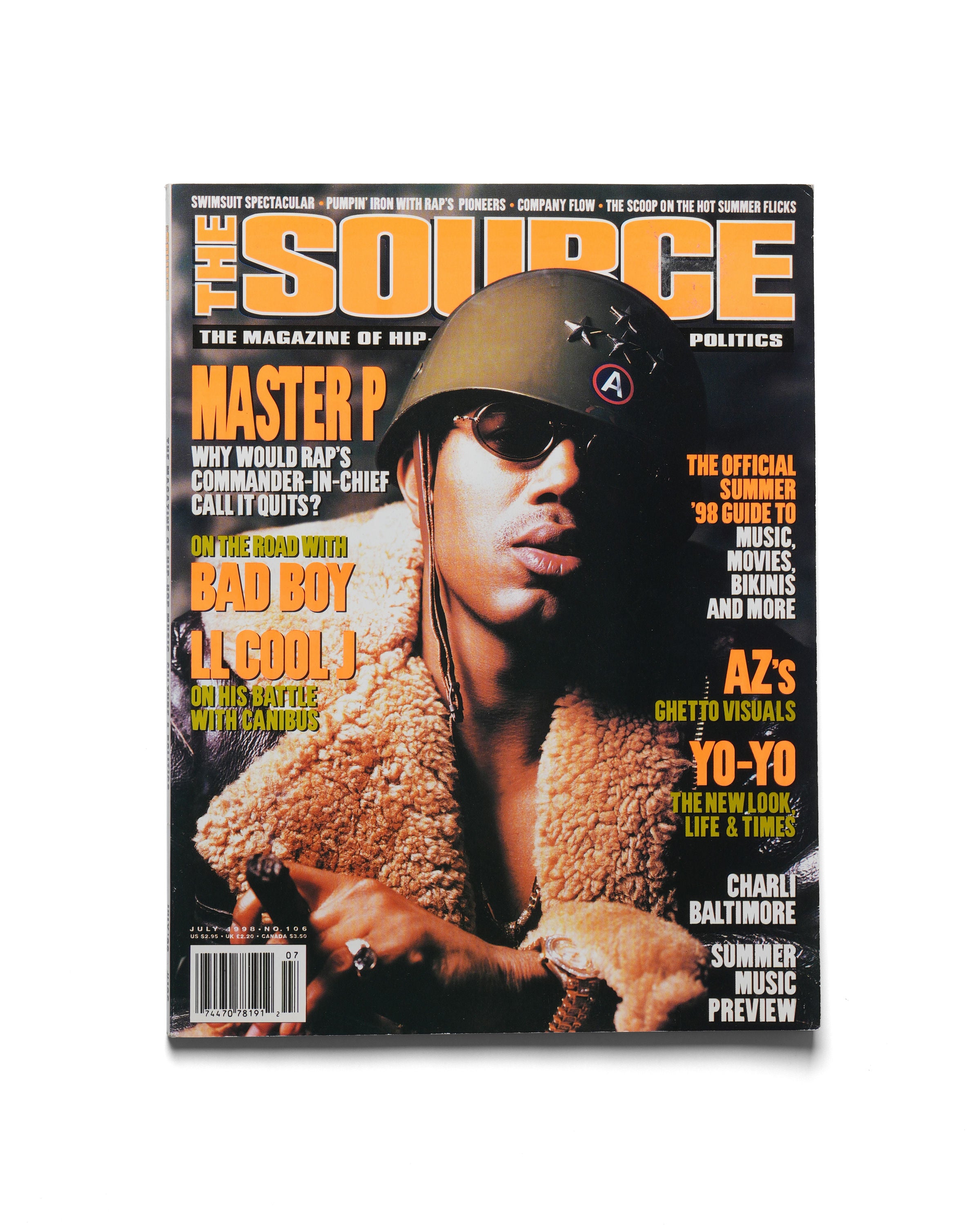 The Source - July 1998 - Front Cover